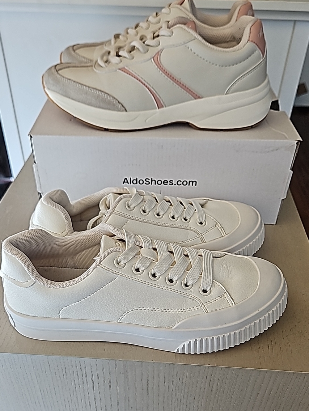 ALDO BUNDLE 2 PAIRS OF Womans SNEAKERS!!!